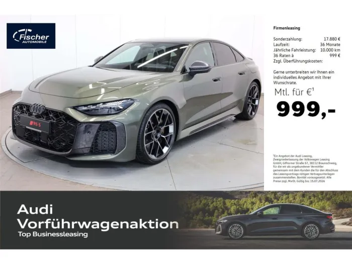 Audi RS5 Limousine e-hybrid quattro Sport Paket