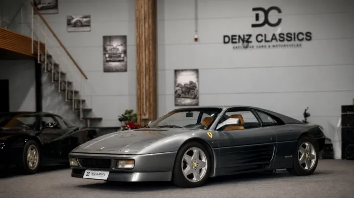 Ferrari 348 TB /Grigio Metallizzato /Org.Werkzeugkoffer