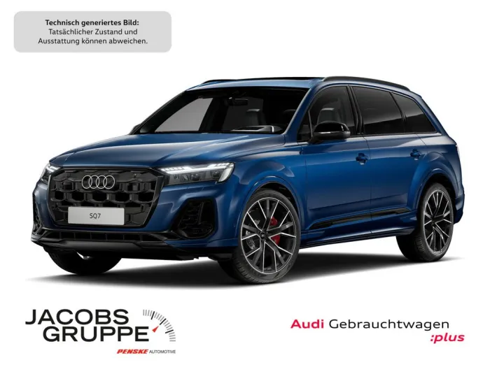 Audi SQ7 Black/S-Sitze+/7-Sitze/HuD/Laser/HD Matrix/P