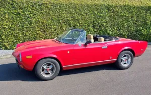 Fiat 124 Spider Cabrio H-Kennzeichen Guter Zustand