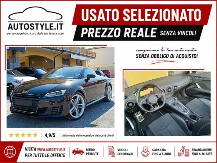 Audi AUDI TT Roadster 1.8 TFSI 180Cv S-LINE Cabrio SL
