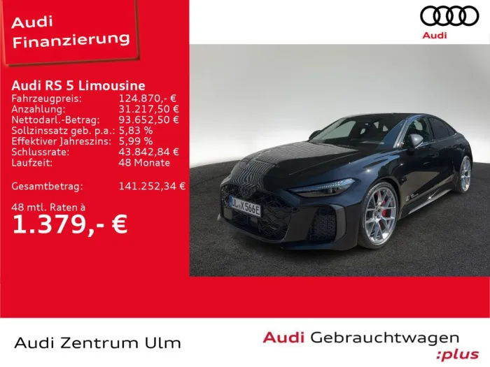 Audi RS 5 Limousine 470 kW tiptronic