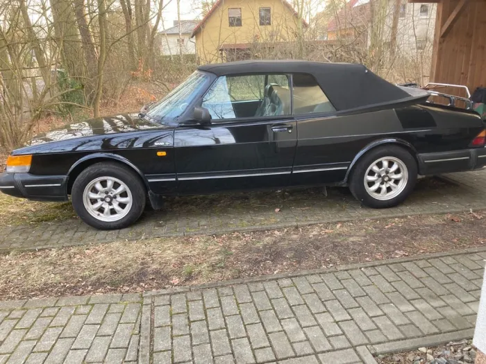 Saab 900I Cabrio, Top-Zustand, H-Zulassung, schwarz
