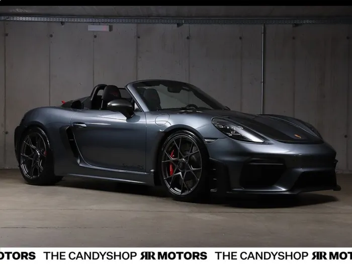 Porsche 718 Boxster Spyder RS *Vanadiumgraumetallic*W...