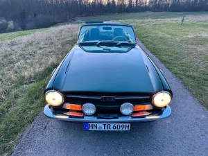 Triumph Gepflegter Triumph TR6 plus originales Hardtop