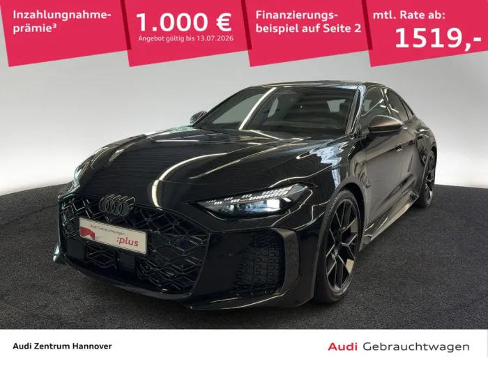 Audi RS 5 Limousine HuD Glasdach