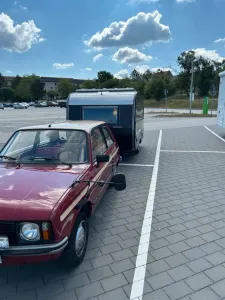 Citroën Citroen LNA mit Qek Wohnwagen an Liebhaber...