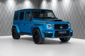 Mercedes-Benz G 63 AMG BRABUS G800 MATT BLUE/BEIGE CARBON FULL