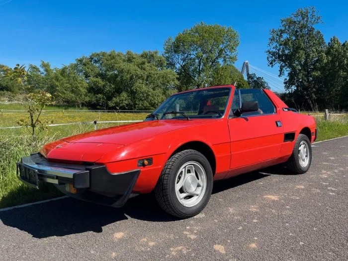Fiat X 1/9 TÜV neu; H-Zulassung; 