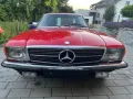 Mercedes-Benz SLC 280 Oldtimer /Bastlerfahrzeug fährt/lenkt