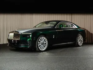 Rolls-Royce Spectre, Enhancement Pack, Satin Bonnet, Emerald