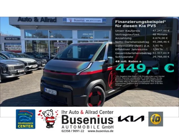 Kia PV5 71.2 kWh Elite B-Power Umbau (B-TEAM)