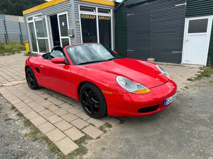 Porsche Boxster Cabrio Wenig Km. Vollleder