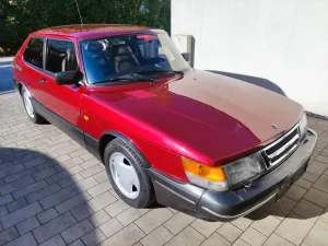 Saab 900 Coupe LPT (1993)  Rubinrot Leder 