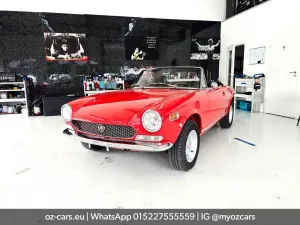 Fiat 124 Spider #TÜV#H-Zul.#Wertgutachten Note 1