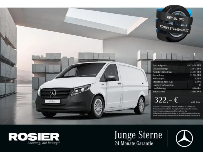 Mercedes-Benz eVito 129 Kasten Lang STANDHZ. ACC MULTIB. LED
