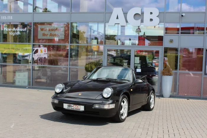 Porsche 964 Cabrio C2 5-Gang Klima Airbag Cup BRD