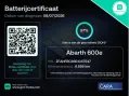 Fiat 600e Abarth Scorpionissima 54 kWh navi -SOH 97%