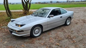 BMW 850Ci Auto, 2.Hd., silber, SD, Sport