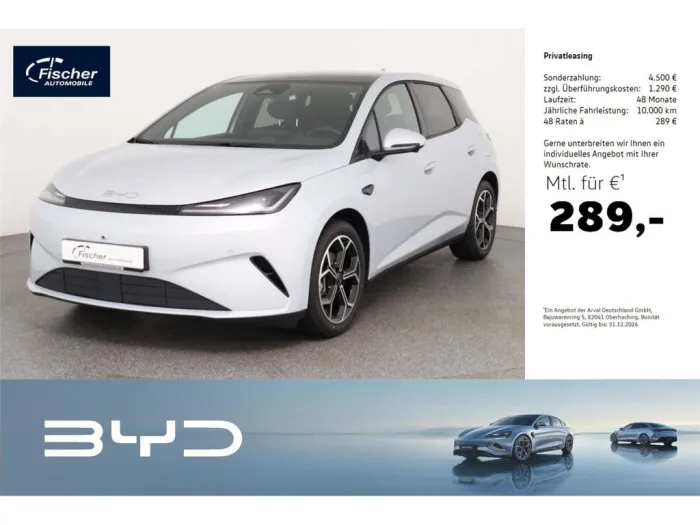 BYD Dolphin G DM-i Comfort LP: 34.240,- /W-Head-up D