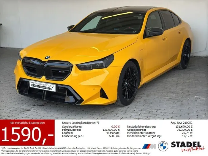 BMW M5 Lim. Keramik Bremsen.Navi.LED.ACC.360°.B&W