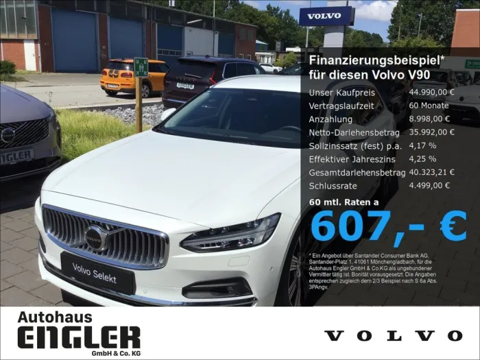 Volvo V90 B4 (Diesel) Plus Bright Navi 360° Cam