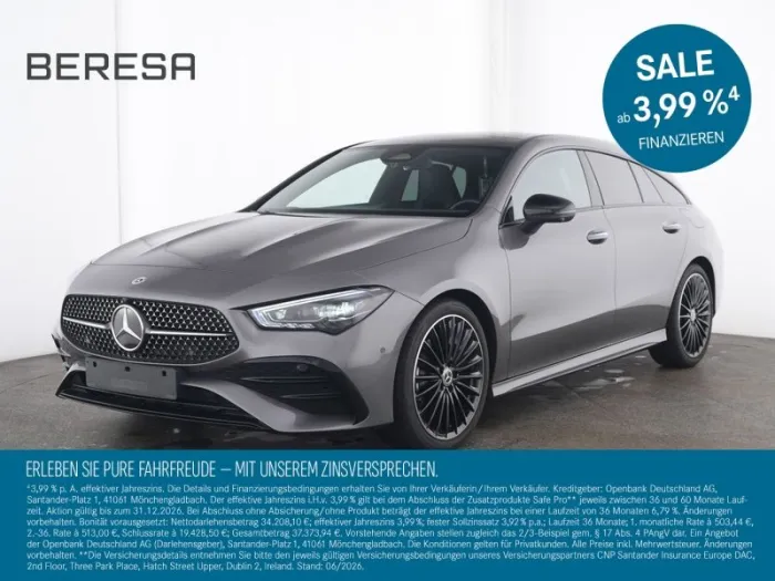 Mercedes-Benz CLA 220 d SB AMG Night Pano HUD Memory 19 Zoll