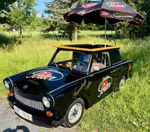 Trabant Ausschankwagen Bierwagen BIERTRABI Unikat
