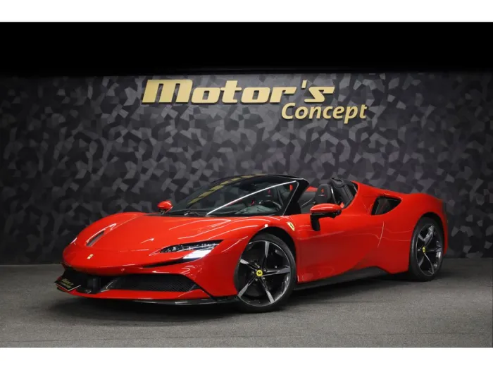 Ferrari SF90 Spider V8 - ROSSO CORSA METALLIC - FULL CAR