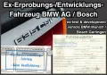 BMW 635 CSi (E24) EX-ERPROBUNGSFAHRZEUG H-ZULASSUNG