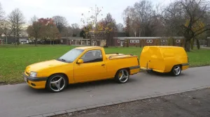 Opel Kadett E Pick-up  Anhänger