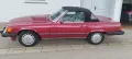 Mercedes-Benz 560 SL (R107) - Almandinrot Metallic 