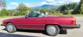 Mercedes-Benz 560 SL (R107) - Almandinrot Metallic 