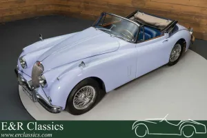 Jaguar XK XK150 Cabrio - restauriert - Hermès Blauw - 1