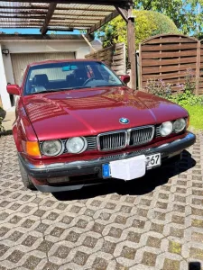 BMW 730 i, E32, V8, seit 1992 im Fam. Besitz