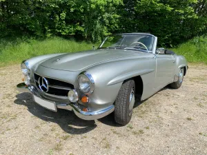 Mercedes-Benz 190 SL 1956 deutsches Fahrzeug, Hardtop, Notsitz