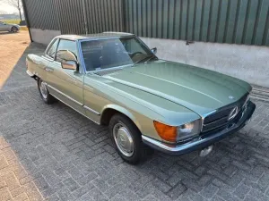 Mercedes-Benz SL 450 1979 Silver Green EURO R107