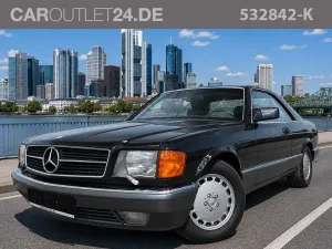 Mercedes-Benz 560 SEC *dt.Fzg/Classic-Data 2+/Scheckheft*
