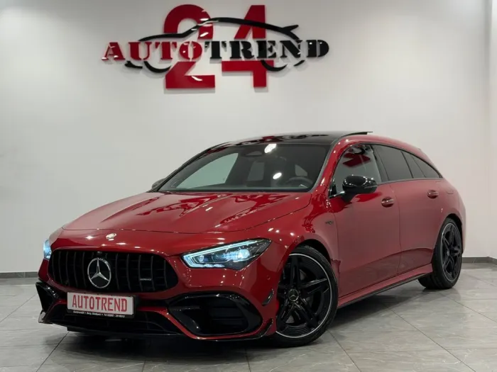 Mercedes-Benz CLA 45 S AMG Shooting Brake Aerodynamik Facelift