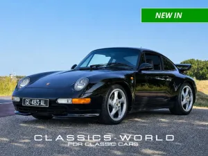 Porsche 993 Carrera Coupé - Aerokit - Black Metallic