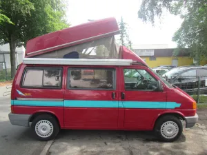 Volkswagen T4 Carthago Hoch+Aufstelldach Standh.Wohnmobil