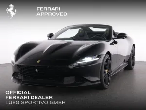 Ferrari Roma Spider LED-Carbon Lenkrad - Alcantara - JBL