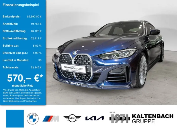 ALPINA D4 S Gran Coupe Allrad AHK LED NAVI HGSD KAMERA