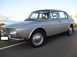 Saab 99 4-Türer / Chromstosstangen Mallorca