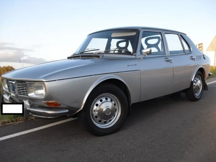 Saab 99 4-Türer / Chromstosstangen Mallorca