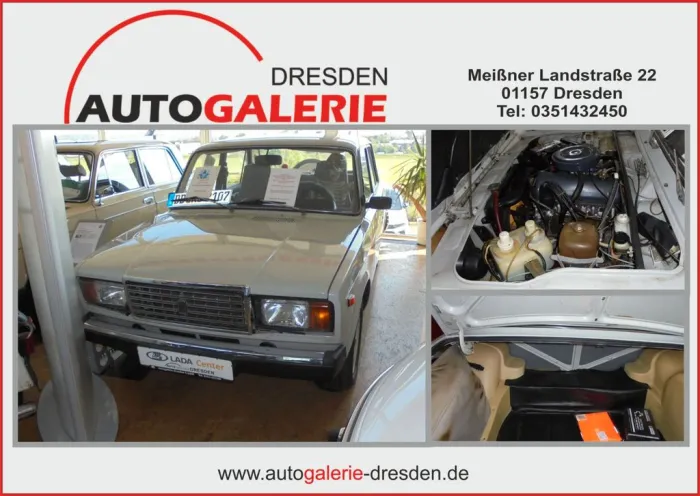 Lada 2107 1,5 4-Gang,beh.Heckscheibe, innen Grau
