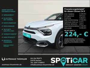Citroën C4 X Max HUD Navi Digitales Cockpit Soundsystem 