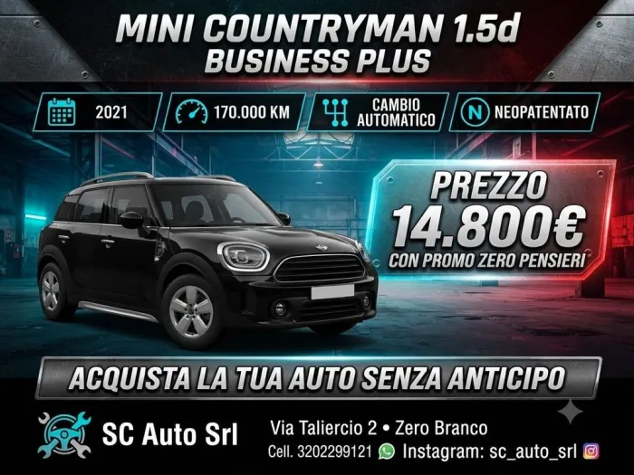 MINI Mini One D Countryman 1.5 Business Twin Power Tu