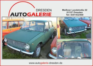 Lada 2101 1200ccm, 44KW, 4-Gang Schaltgetriebe,