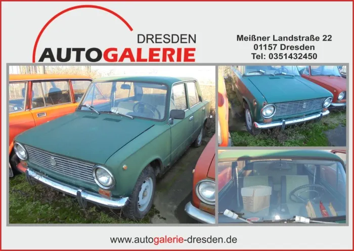 Lada 2101 1200ccm, 44KW, 4-Gang Schaltgetriebe,